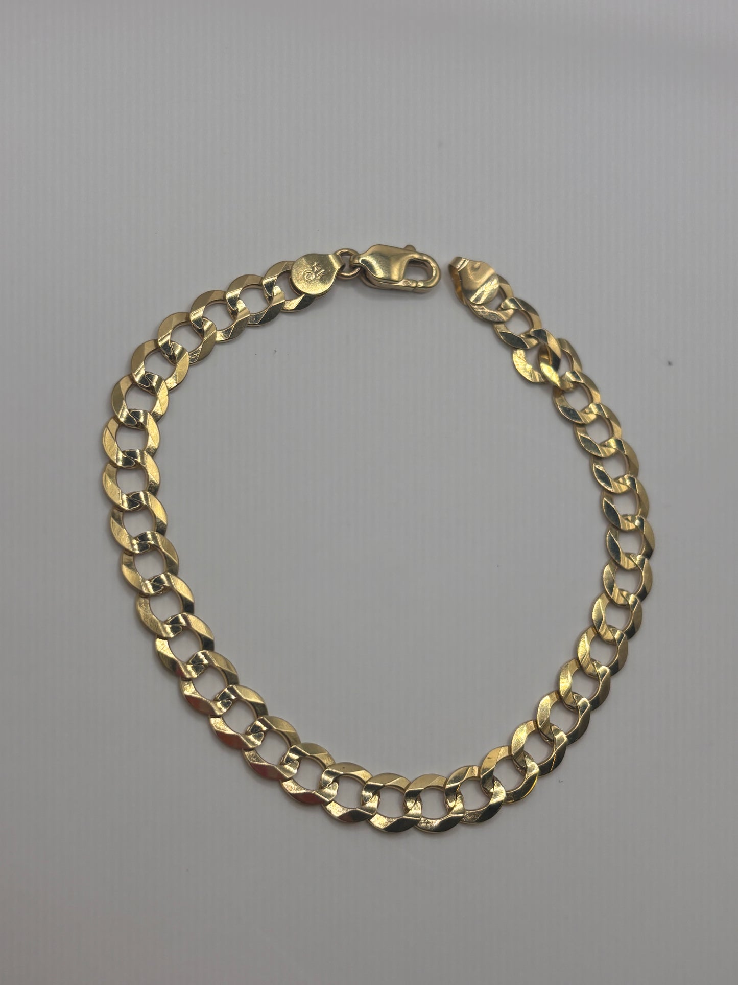 Men bracelet 14k