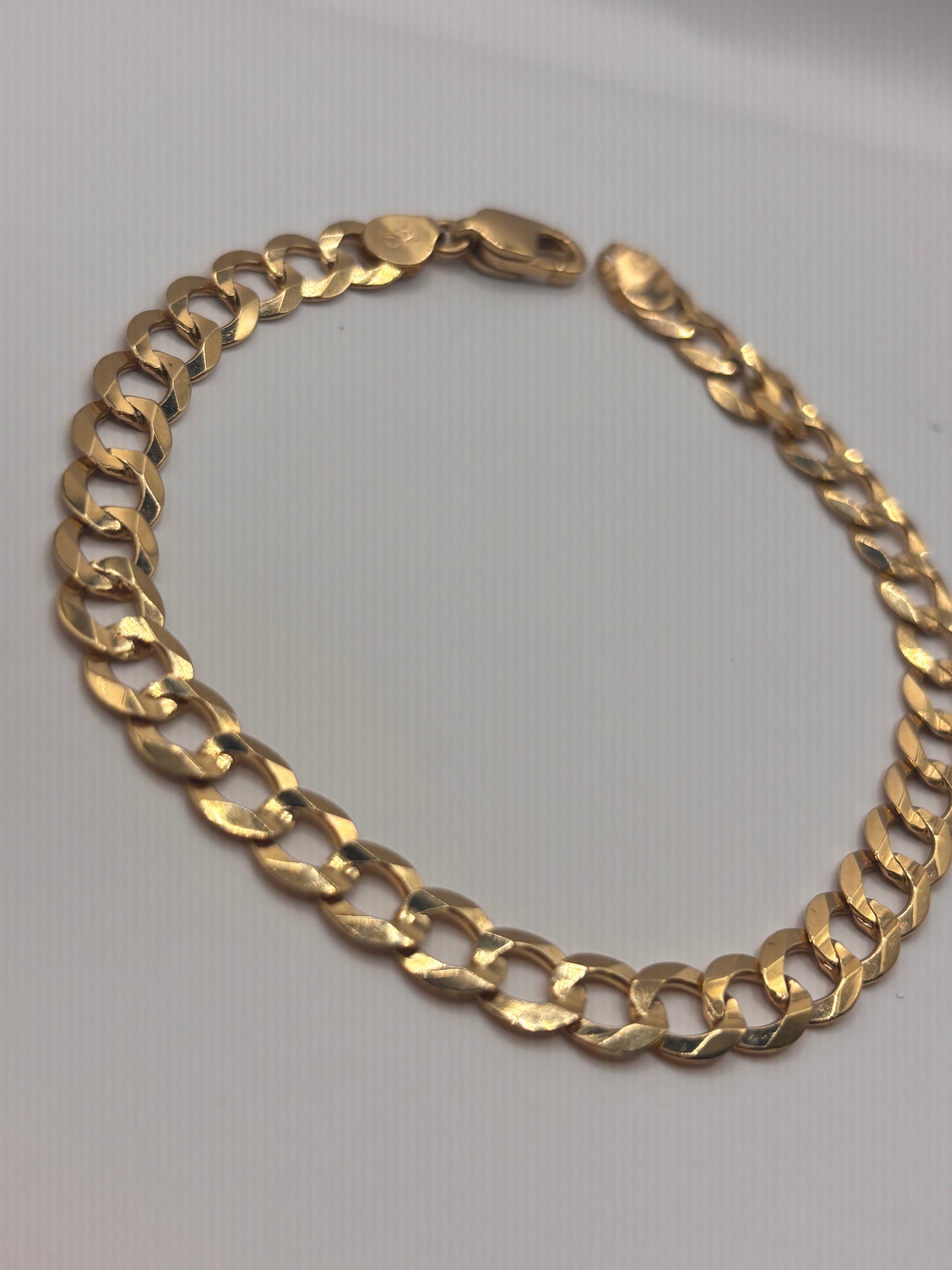 Men bracelet 14k