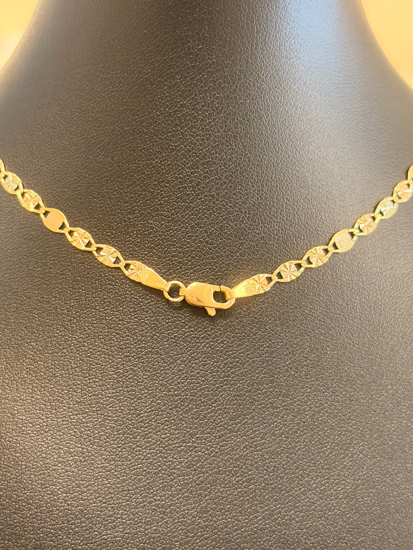 14k mirror necklaces