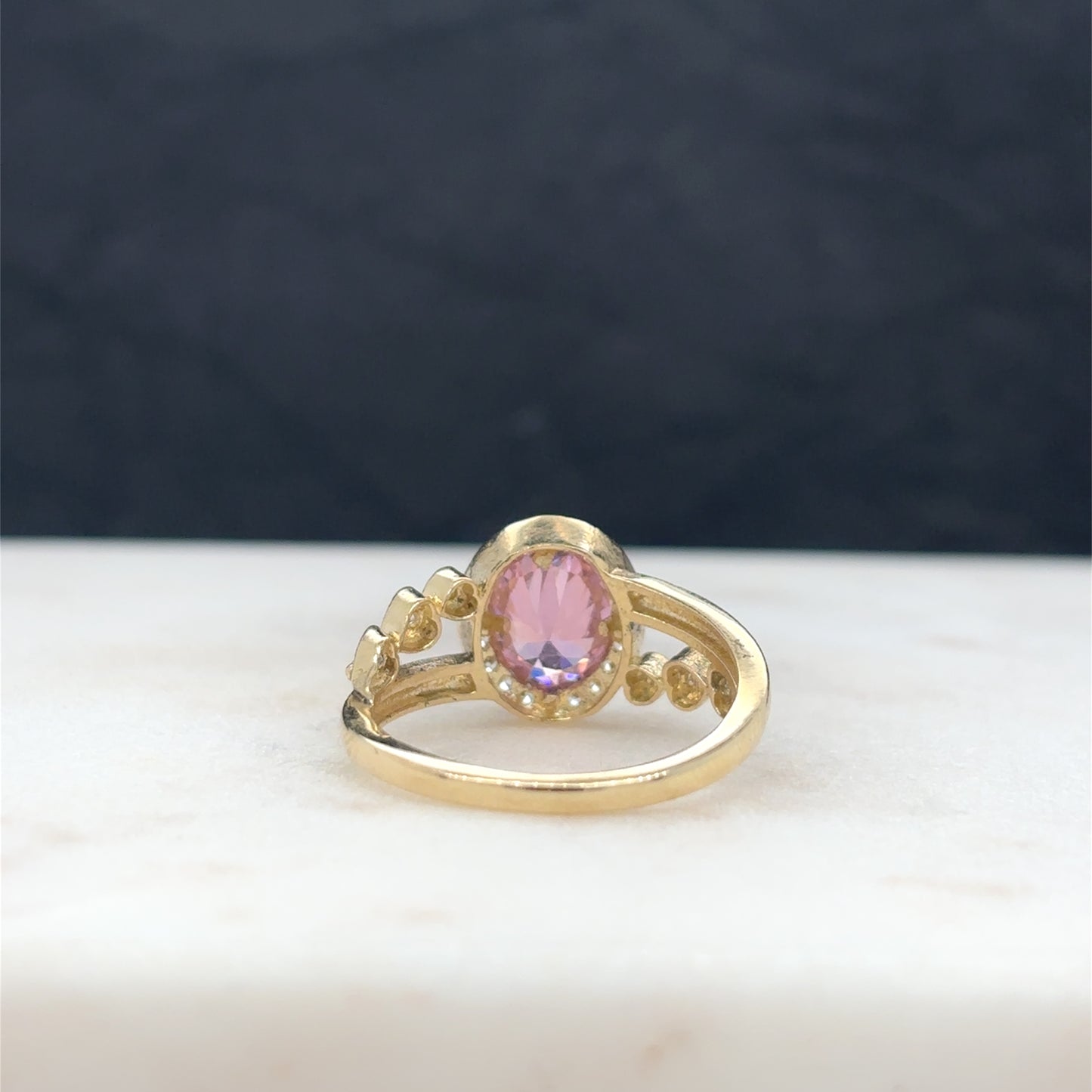 14k graduation ring