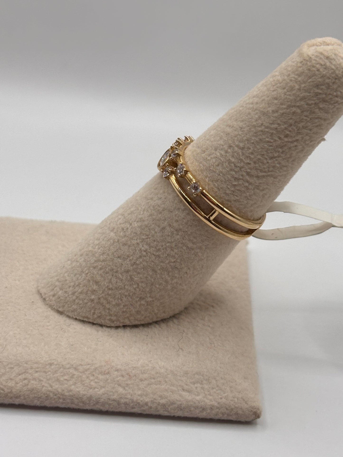 Woman casual ring 14k