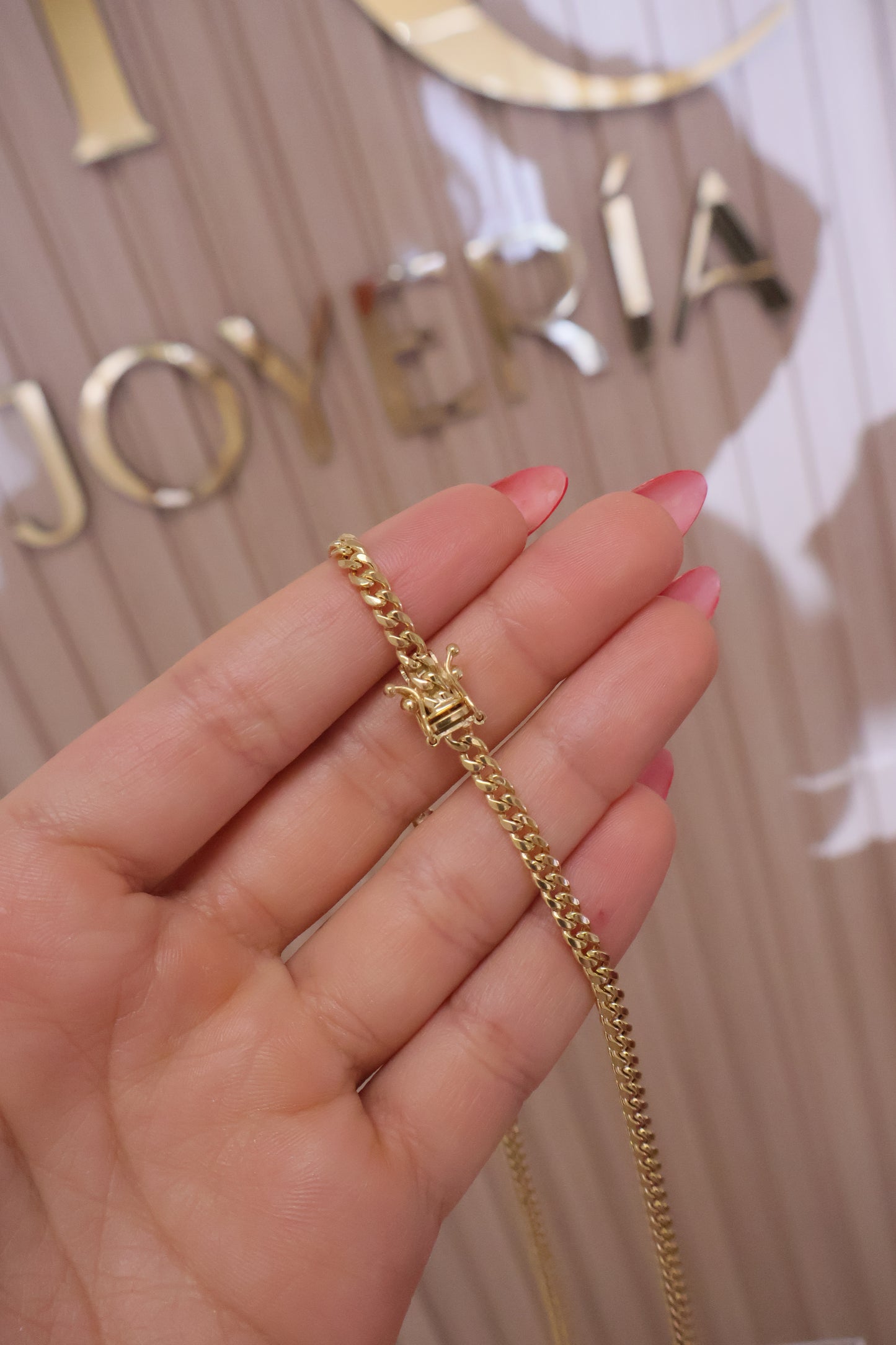 Cadena hombre 14k