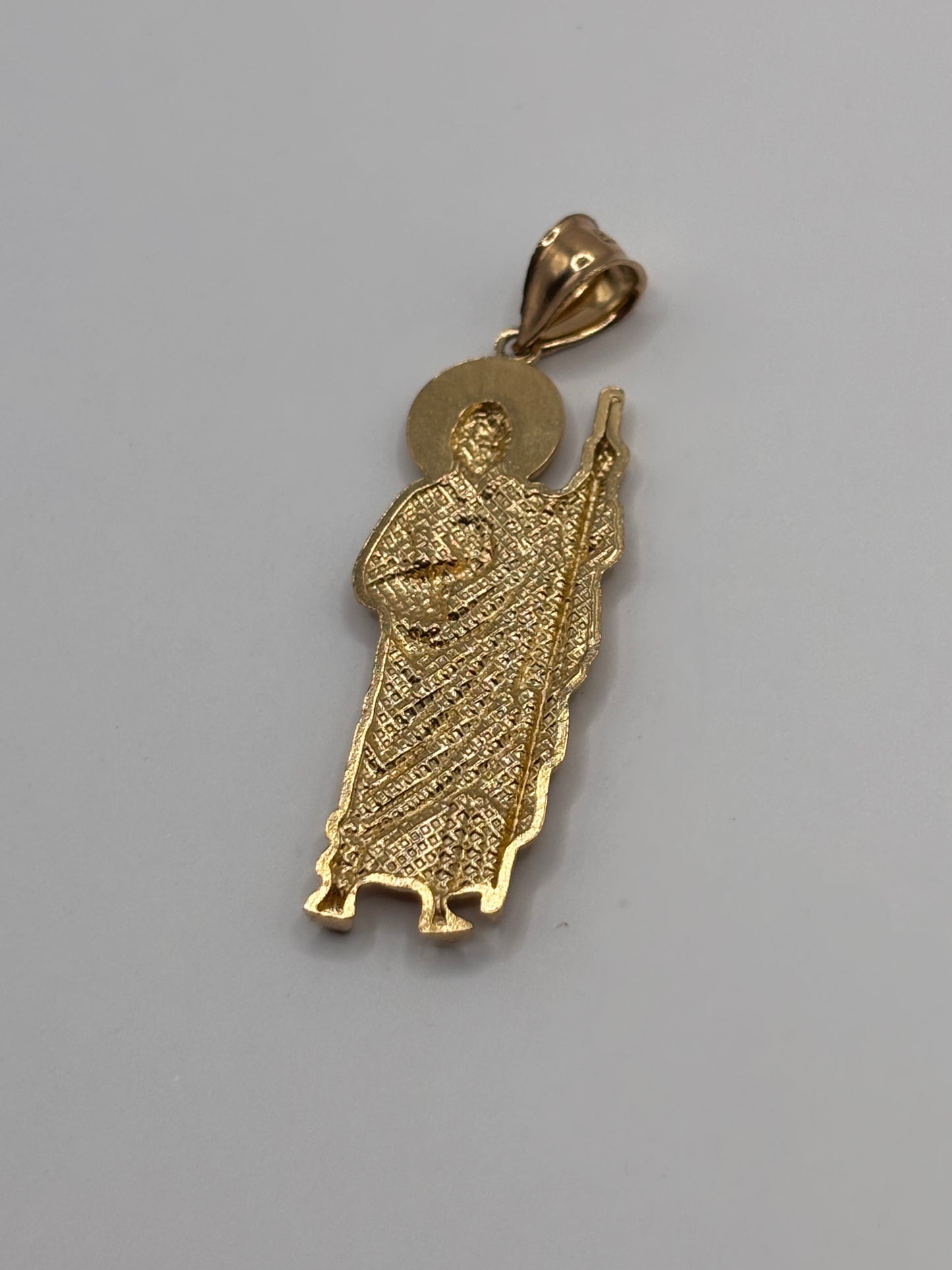 San judas pendant 14k