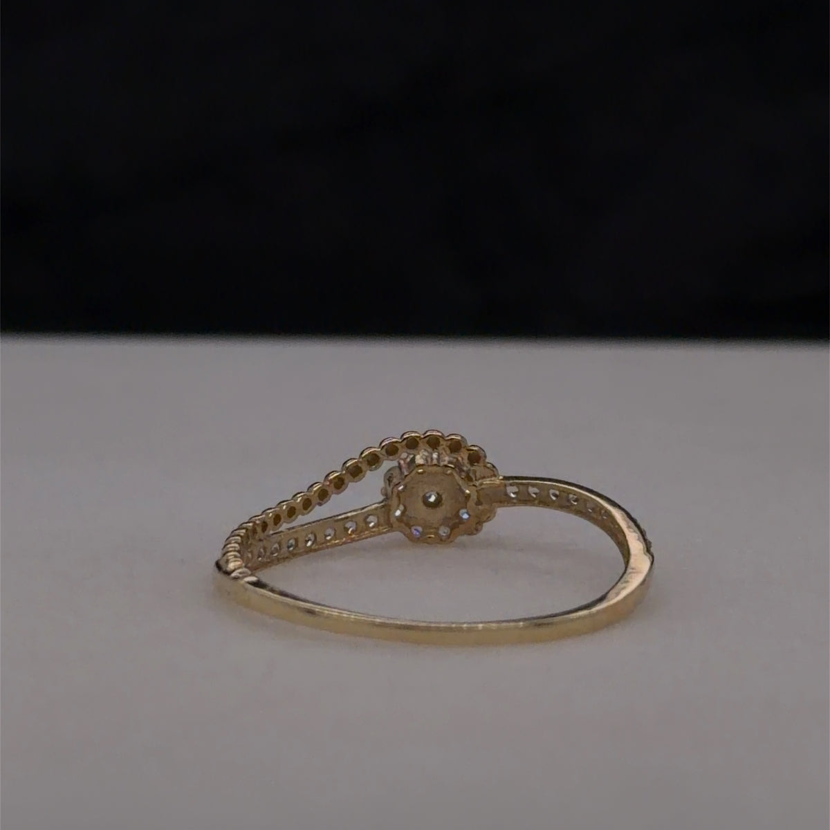 10k ring cz