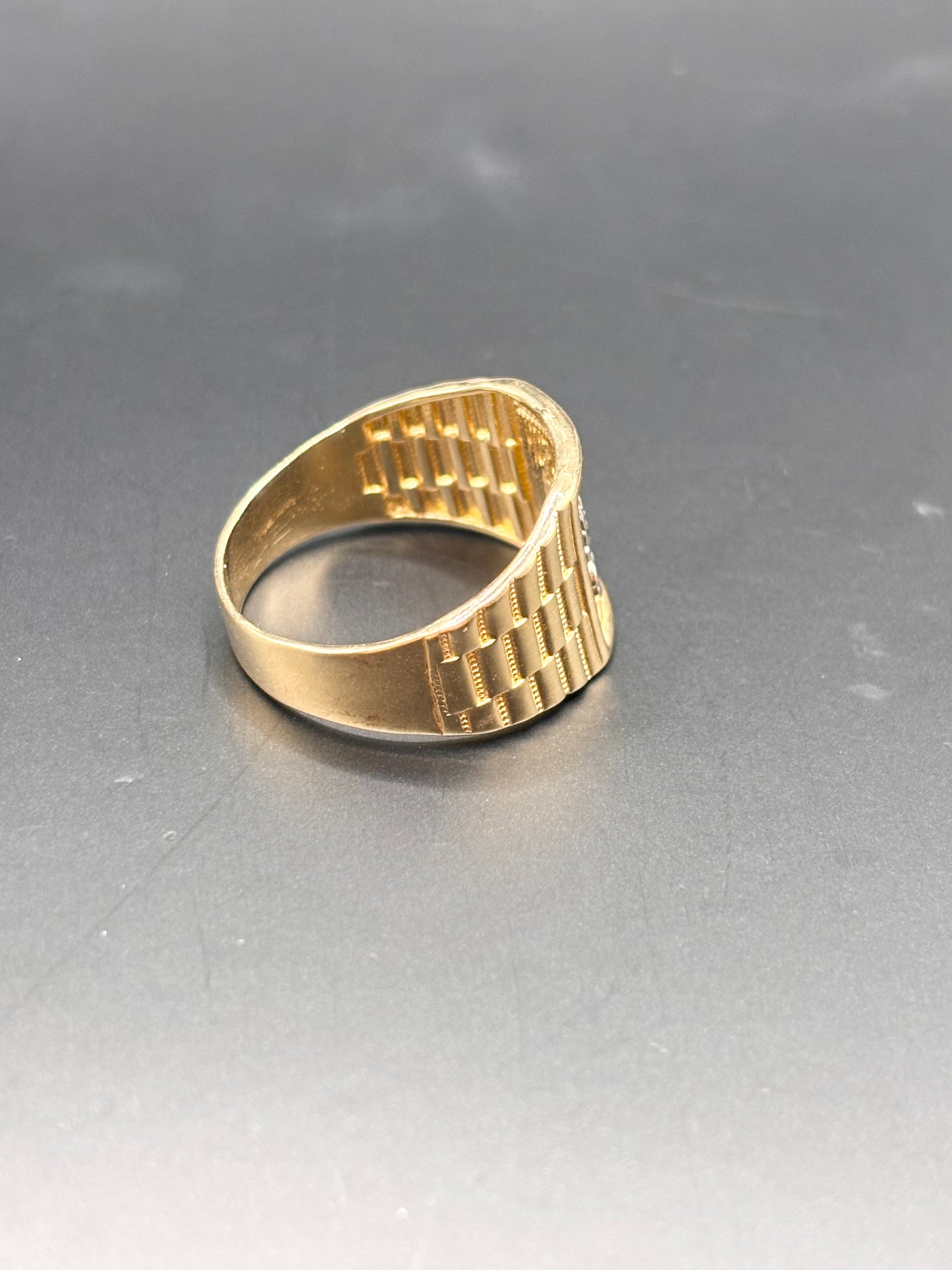 14k men ring scorpion sz 10