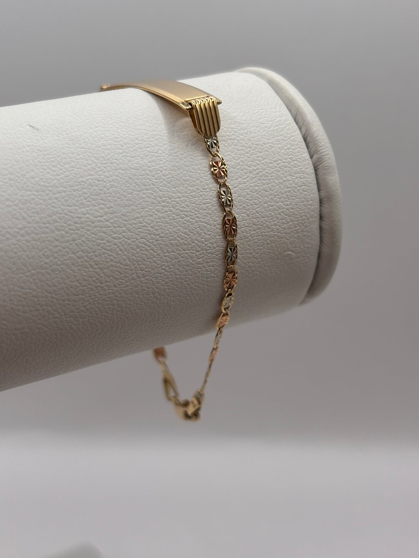 Baby Valentino 14k ID