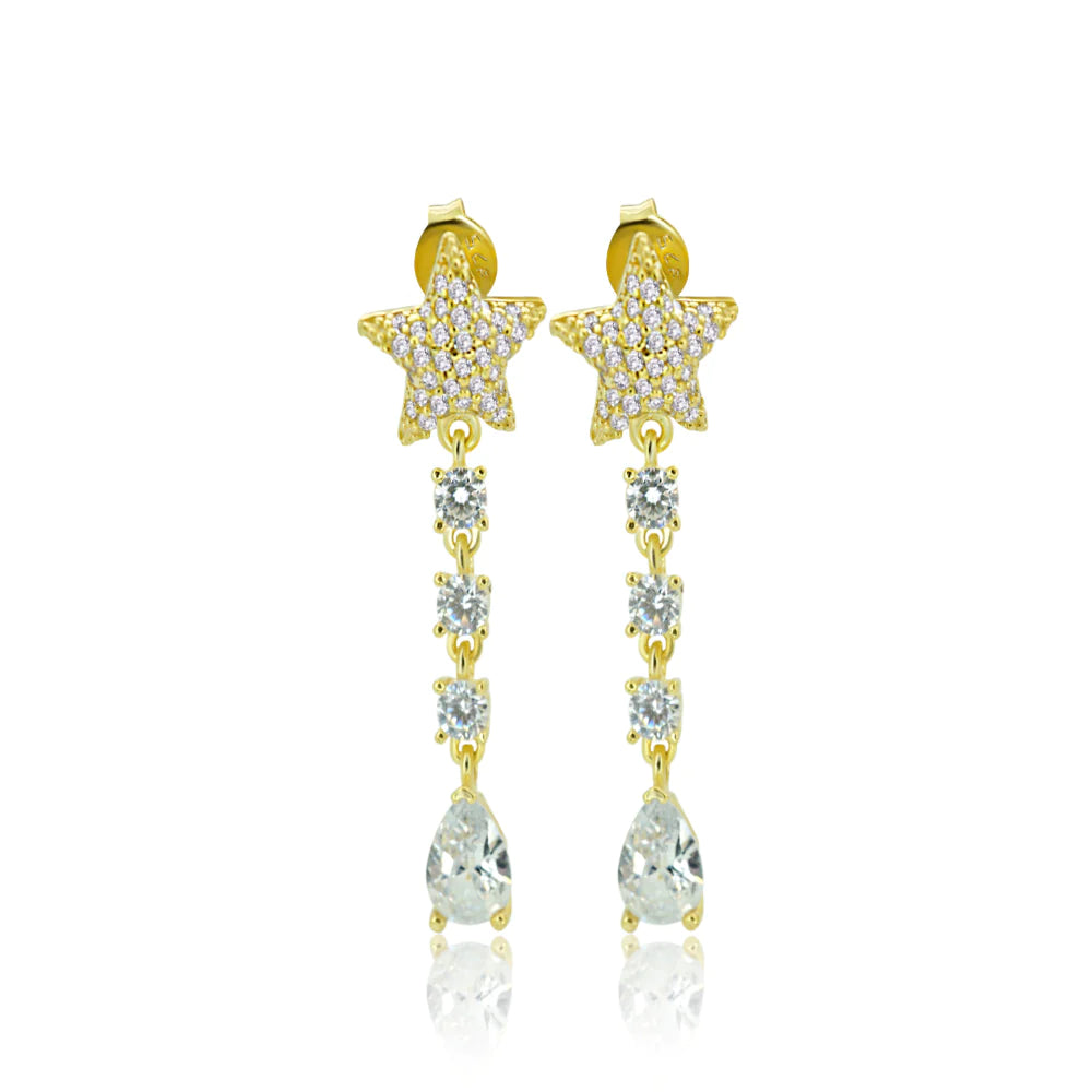 Star earrings