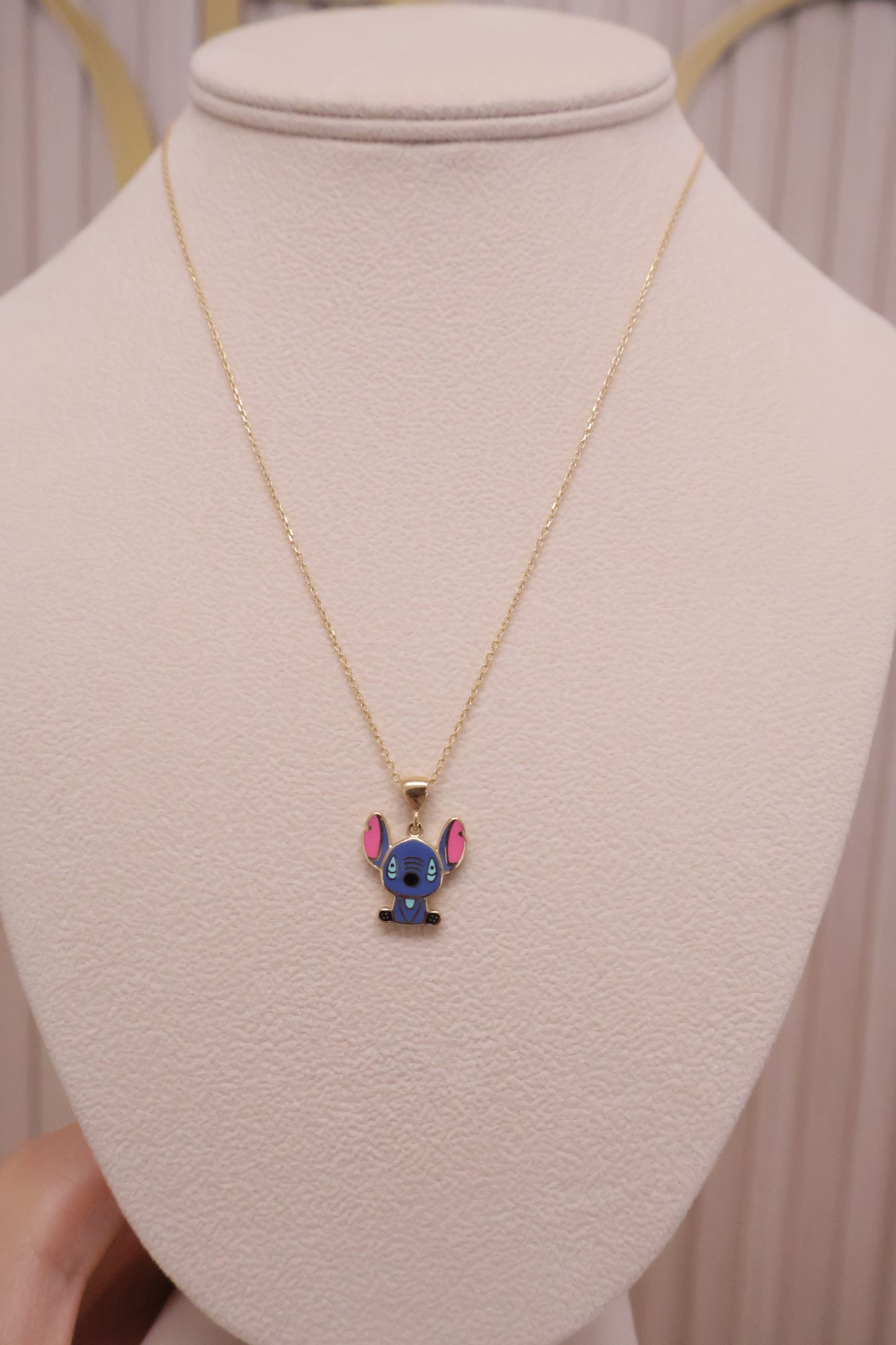 Cadena mujer stitch 14k