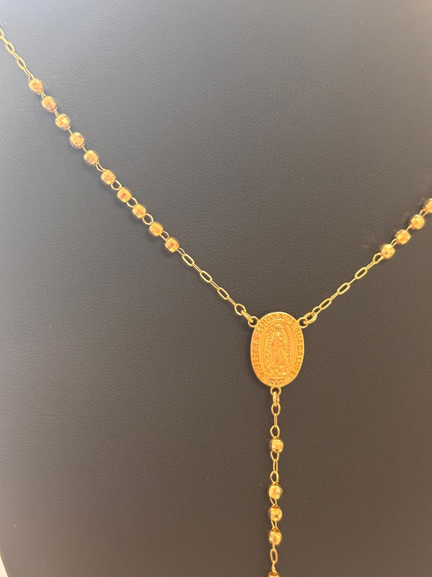 14 rosary woman necklace virgencita Guadalupe