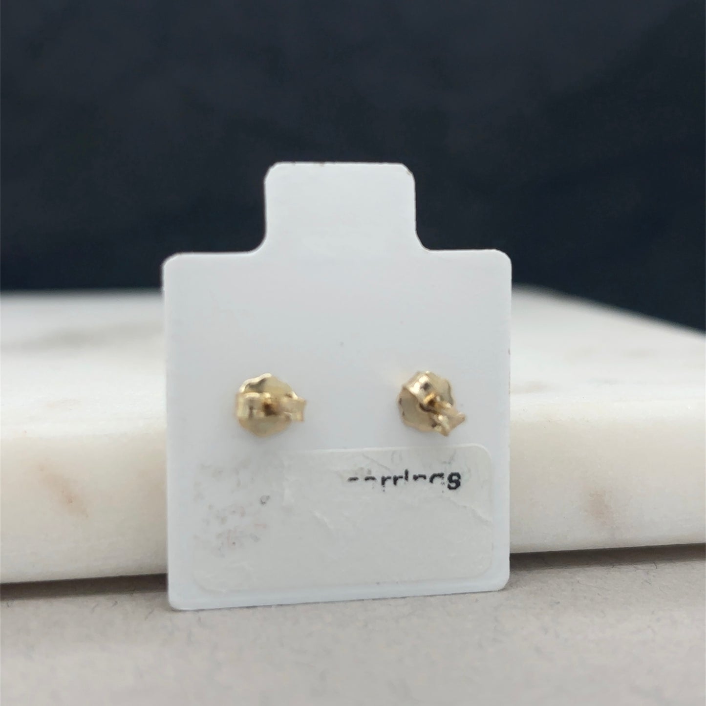 14k Classic Nugget Gold Earrings