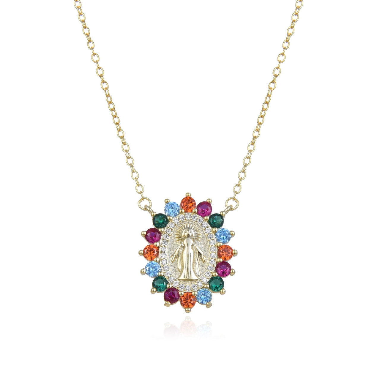 Virgin Mary Necklace
