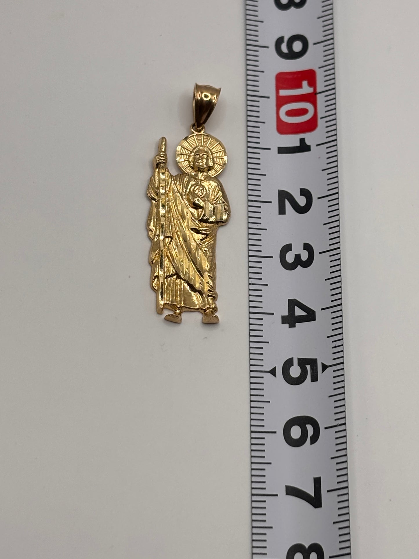 San judas pendant 14k