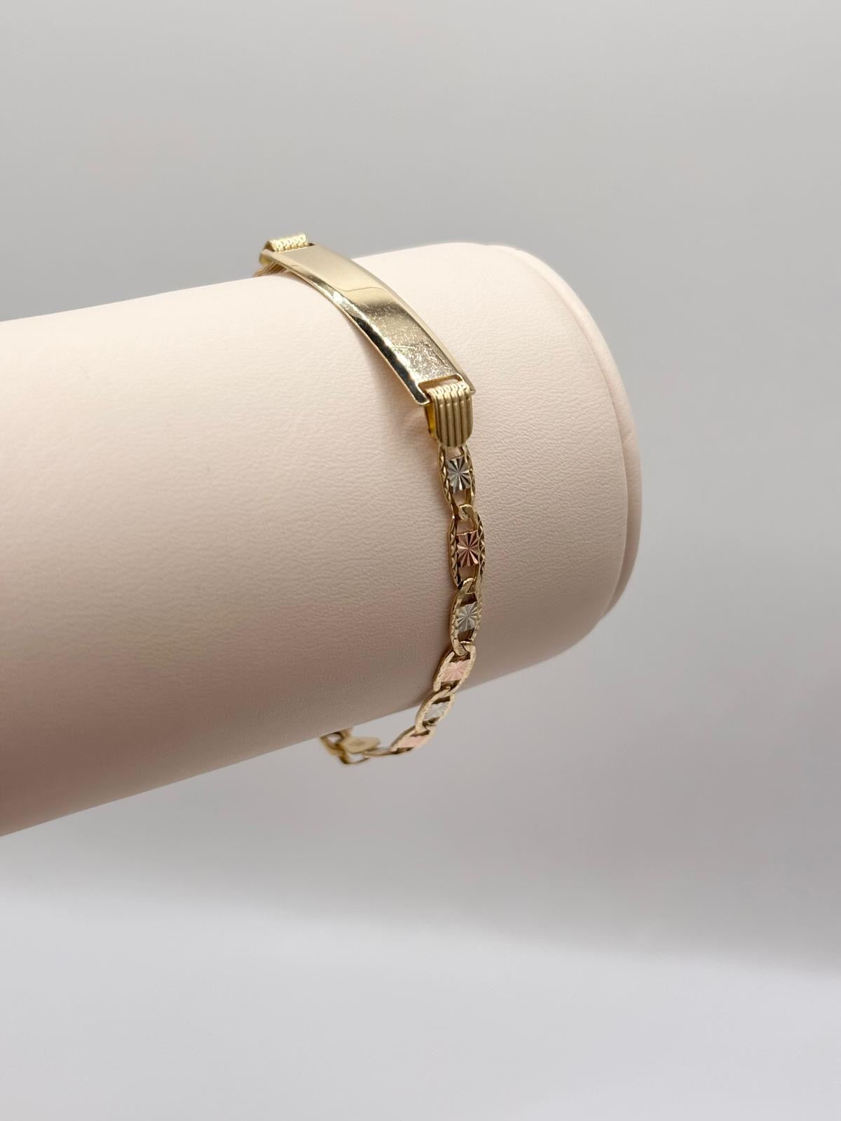 14k baby Valentino bracelet