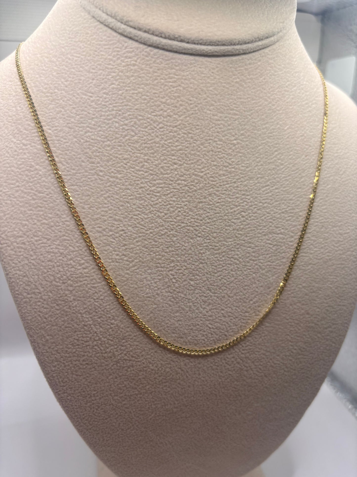 Cuban necklace 14k 1.7mm