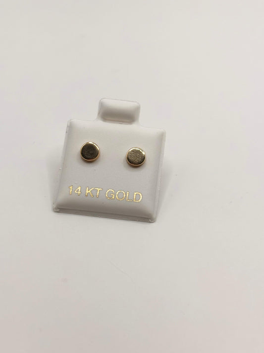 Minalist earrings 14k