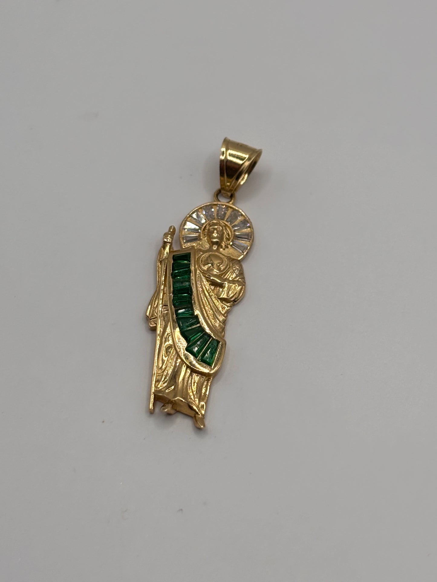 San judas pendant 14k