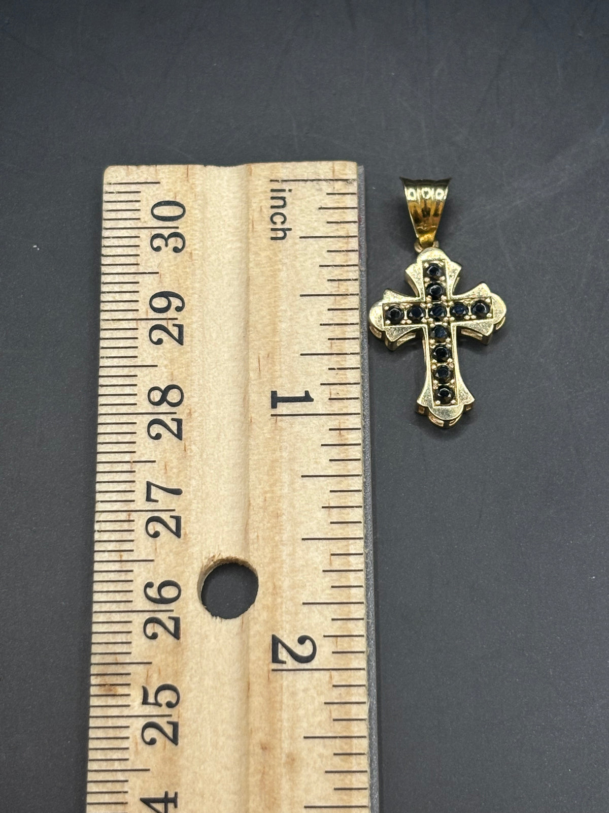 14k cruz doble diseño