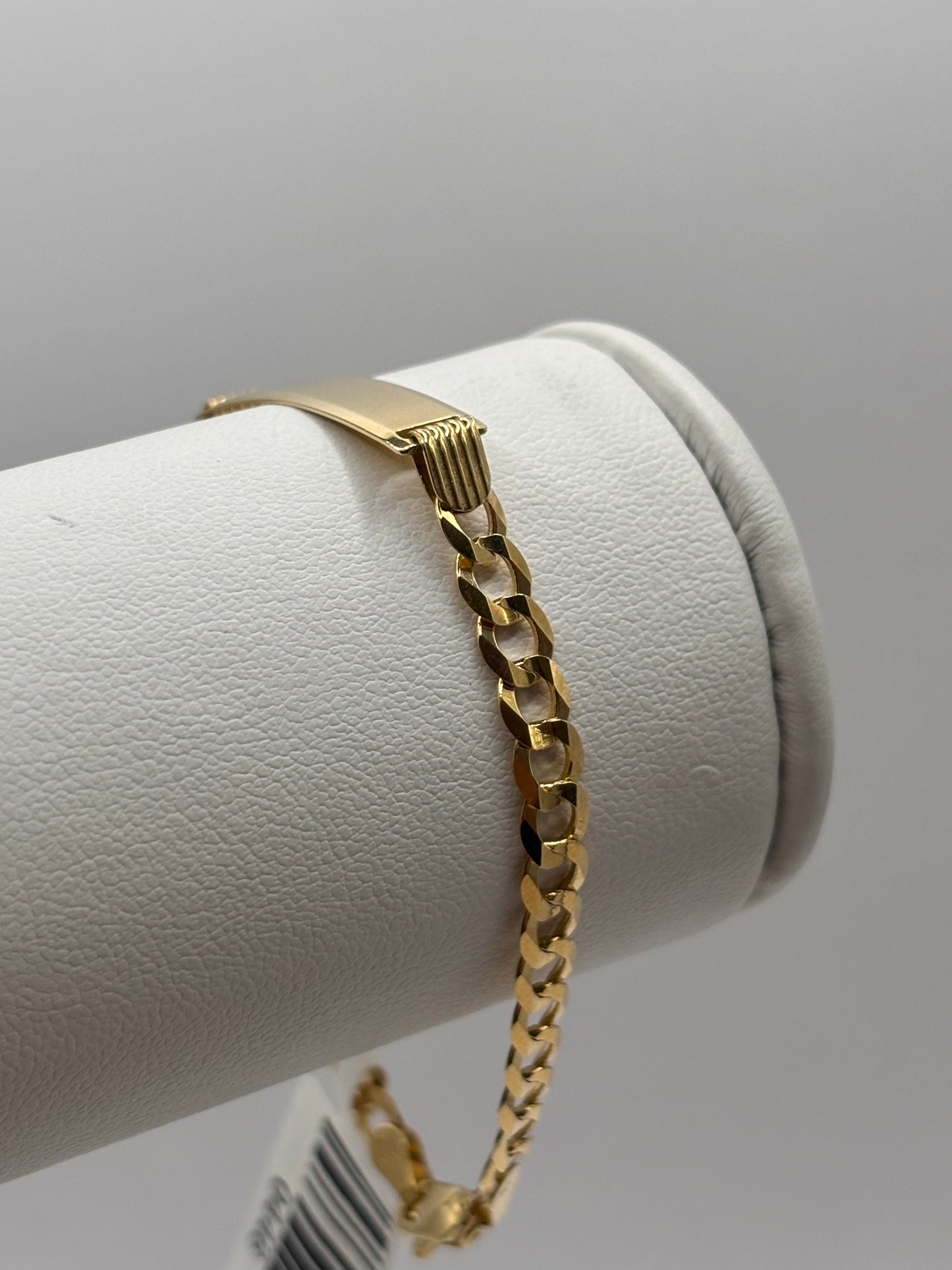 14k baby Cuban bracelet