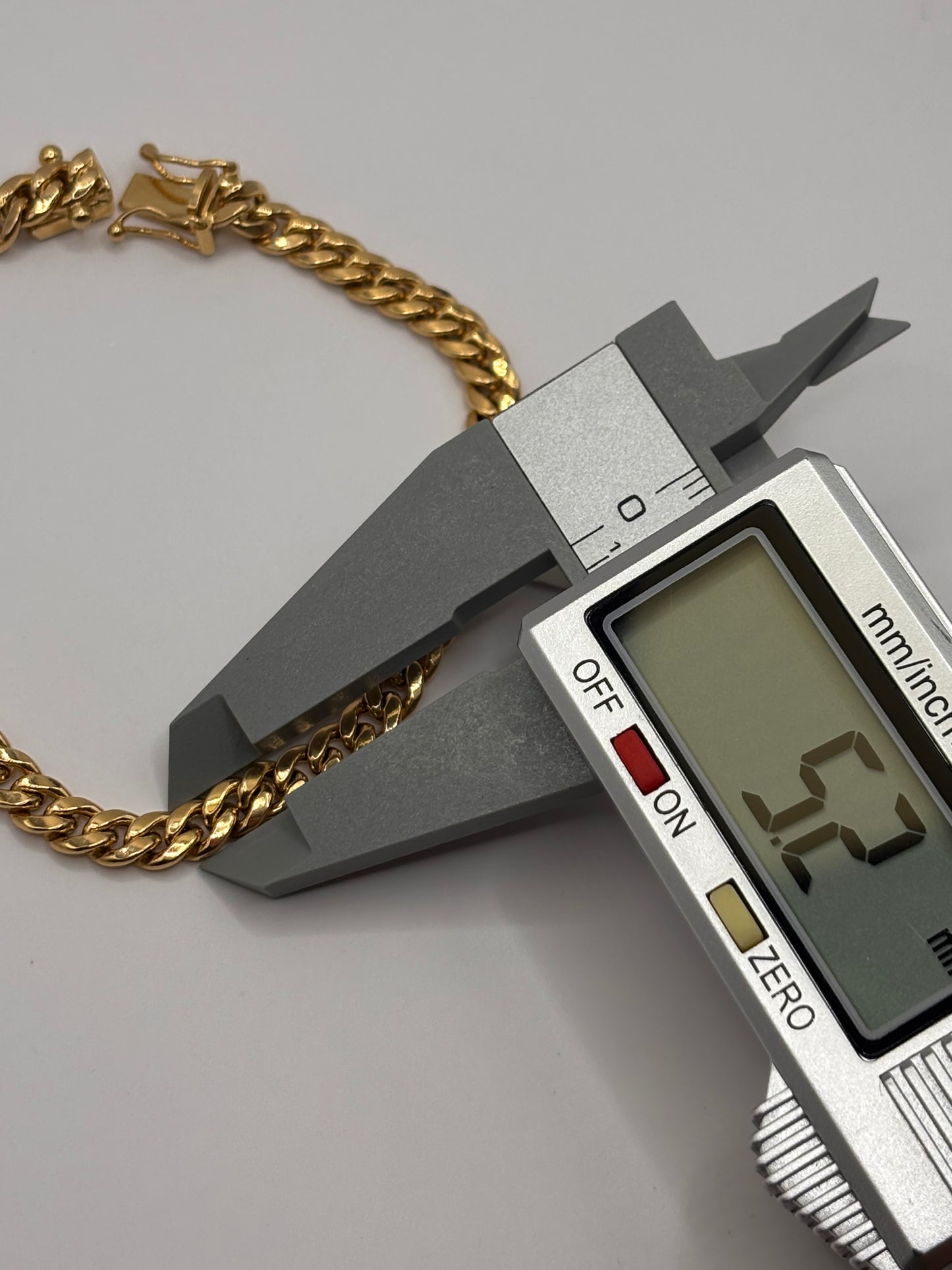 Miami cuban bracelet 14k