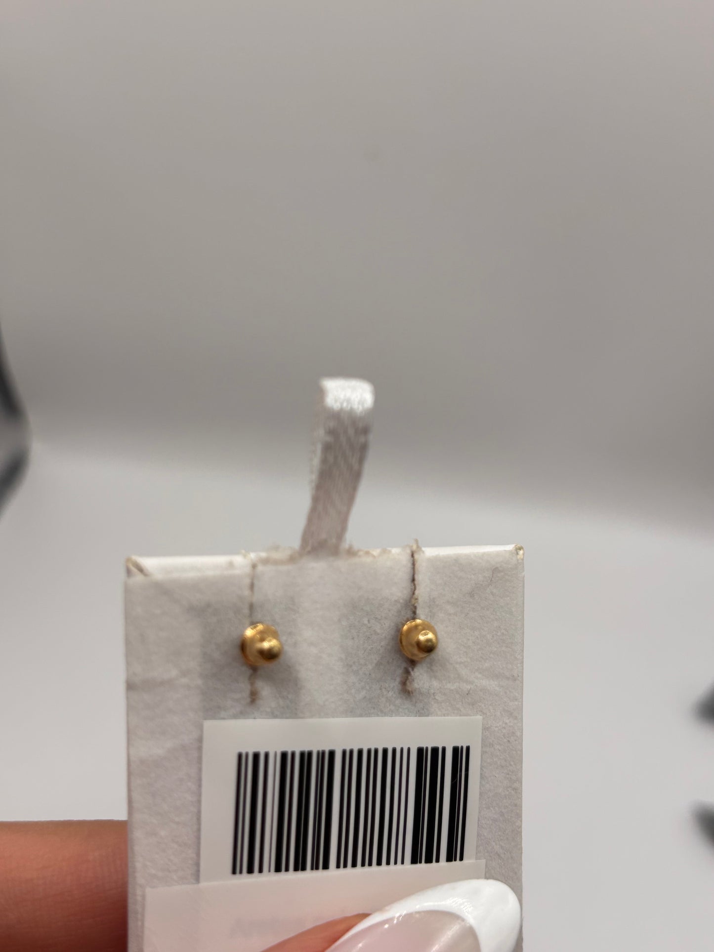 Cross earrings 14k