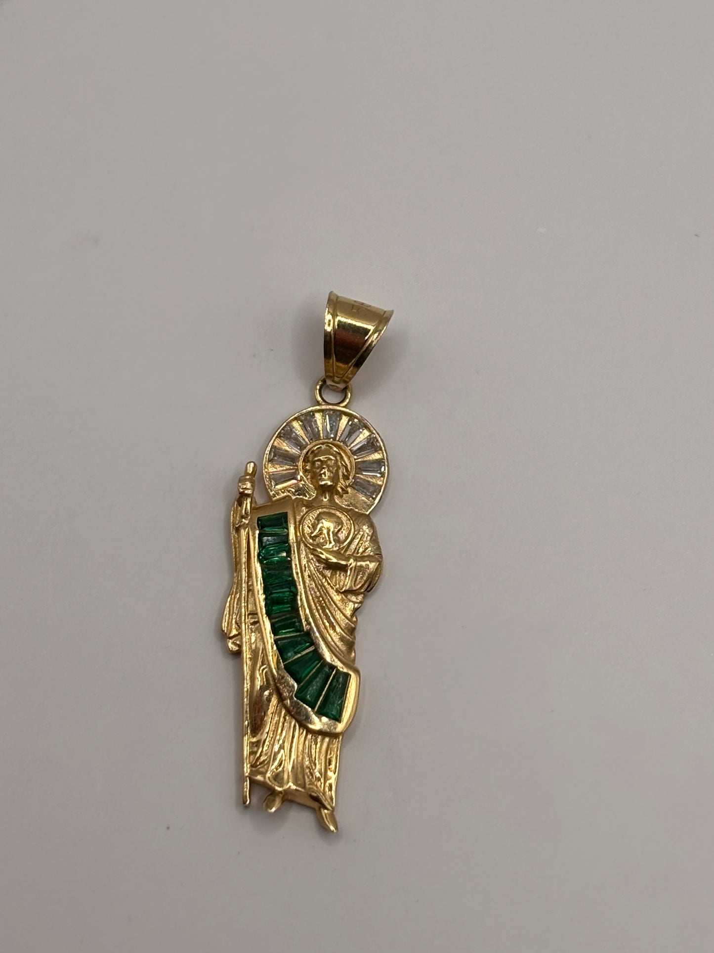San judas pendant 14k