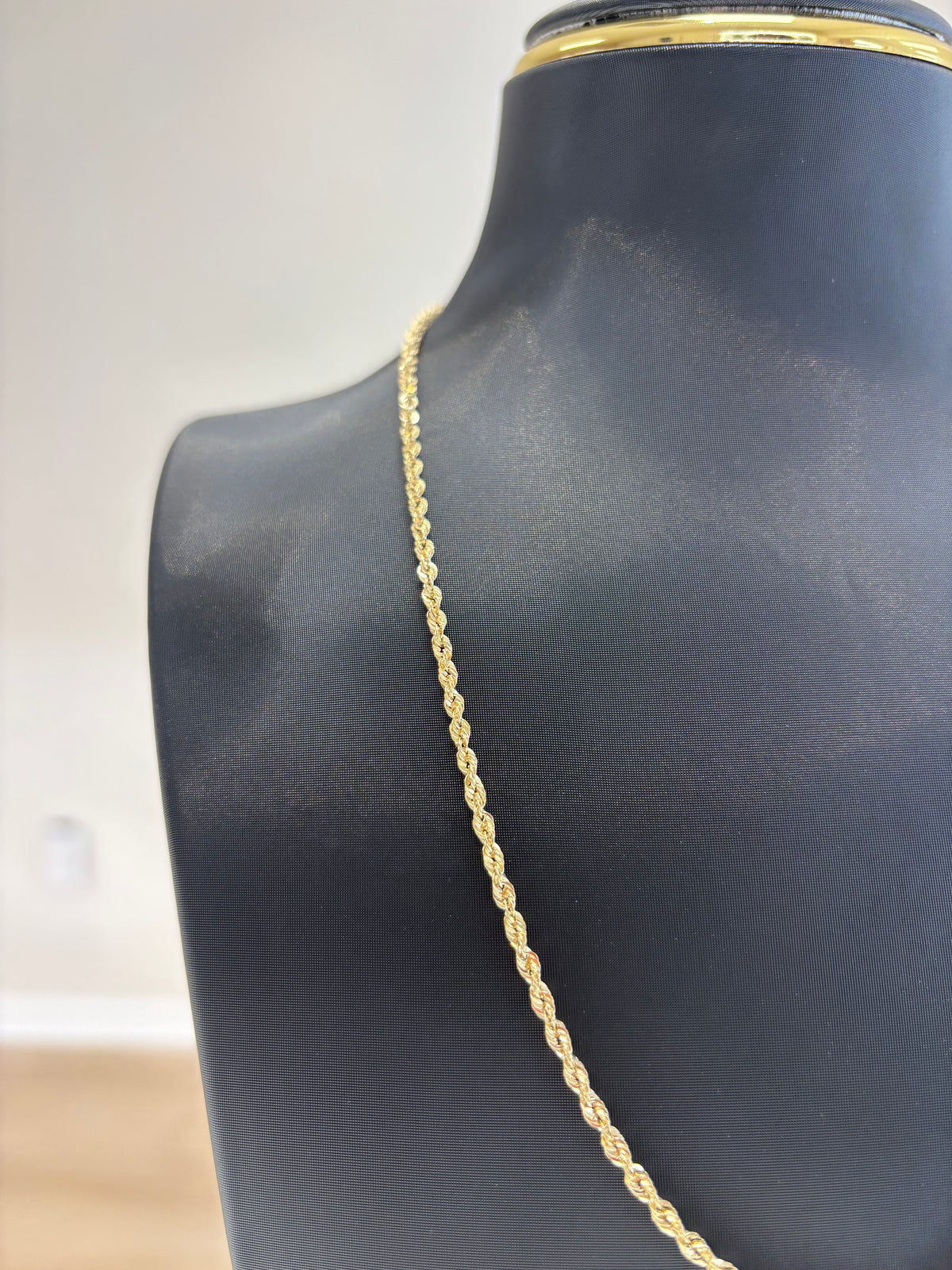 14k rope chain 2mmm hallow