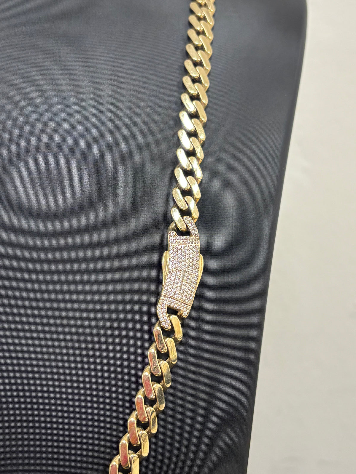10k Mónaco necklace 7.6mm