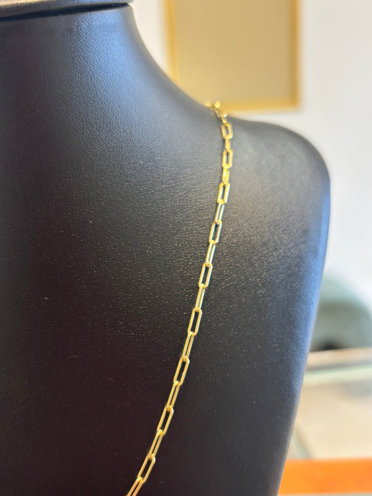 14k papper clip  chain