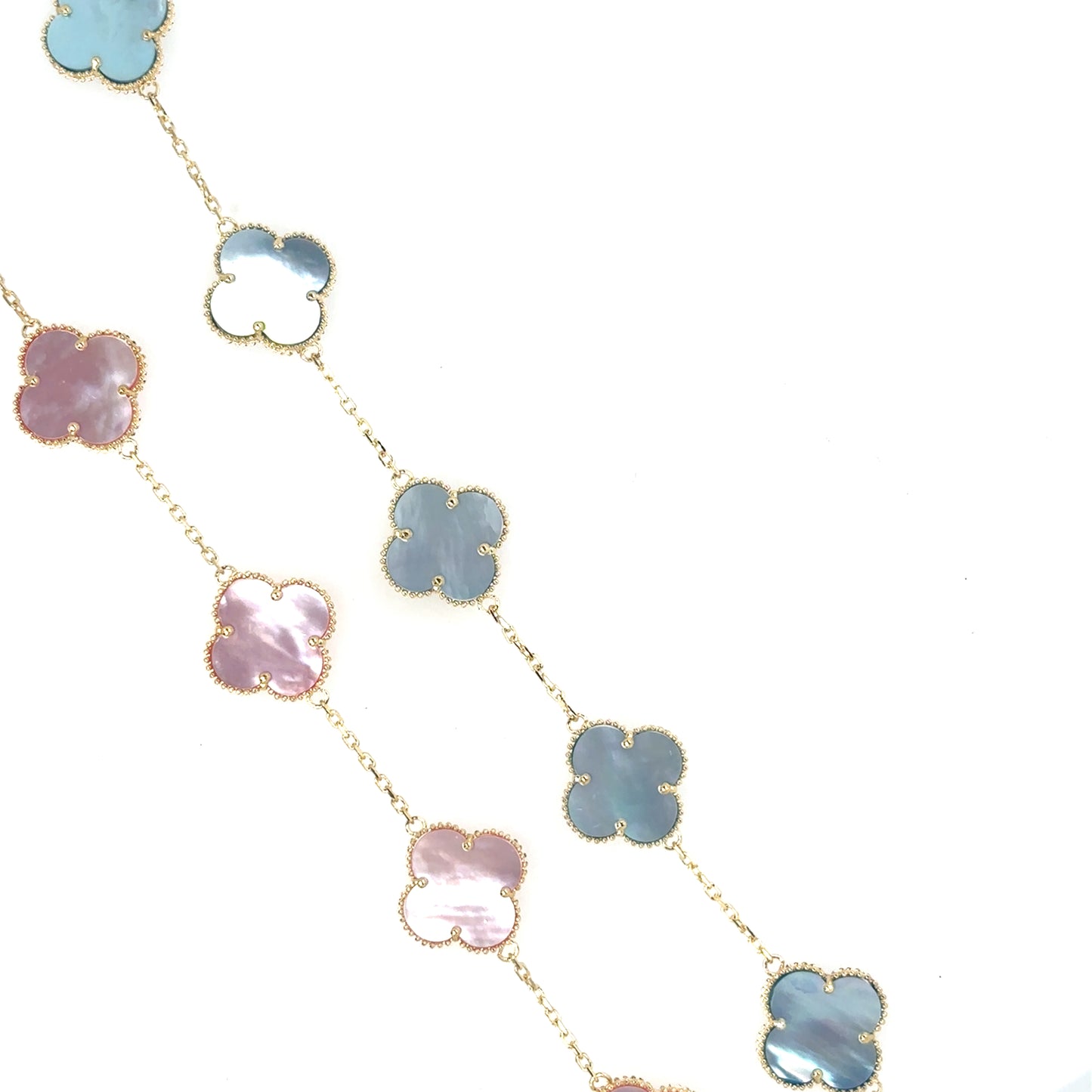 Mother of pearls bracelet 14k