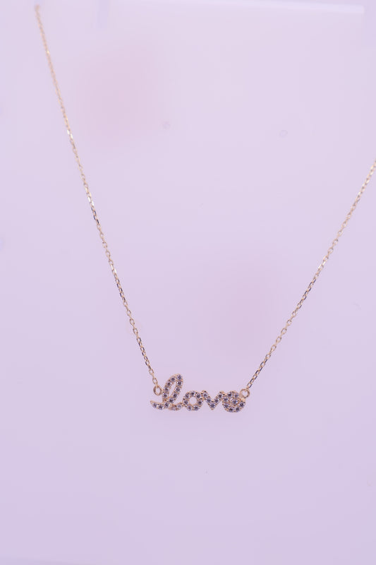 Cadena mujer LOVE