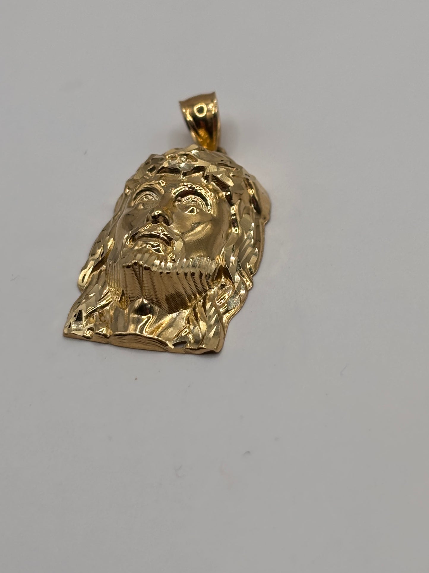 Jesús Face pendant 10k