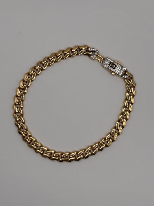 Bracelet Monaco 14k
