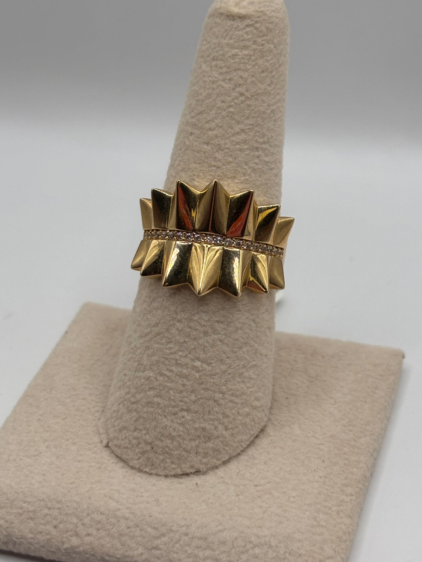 Woman casual ring 14k