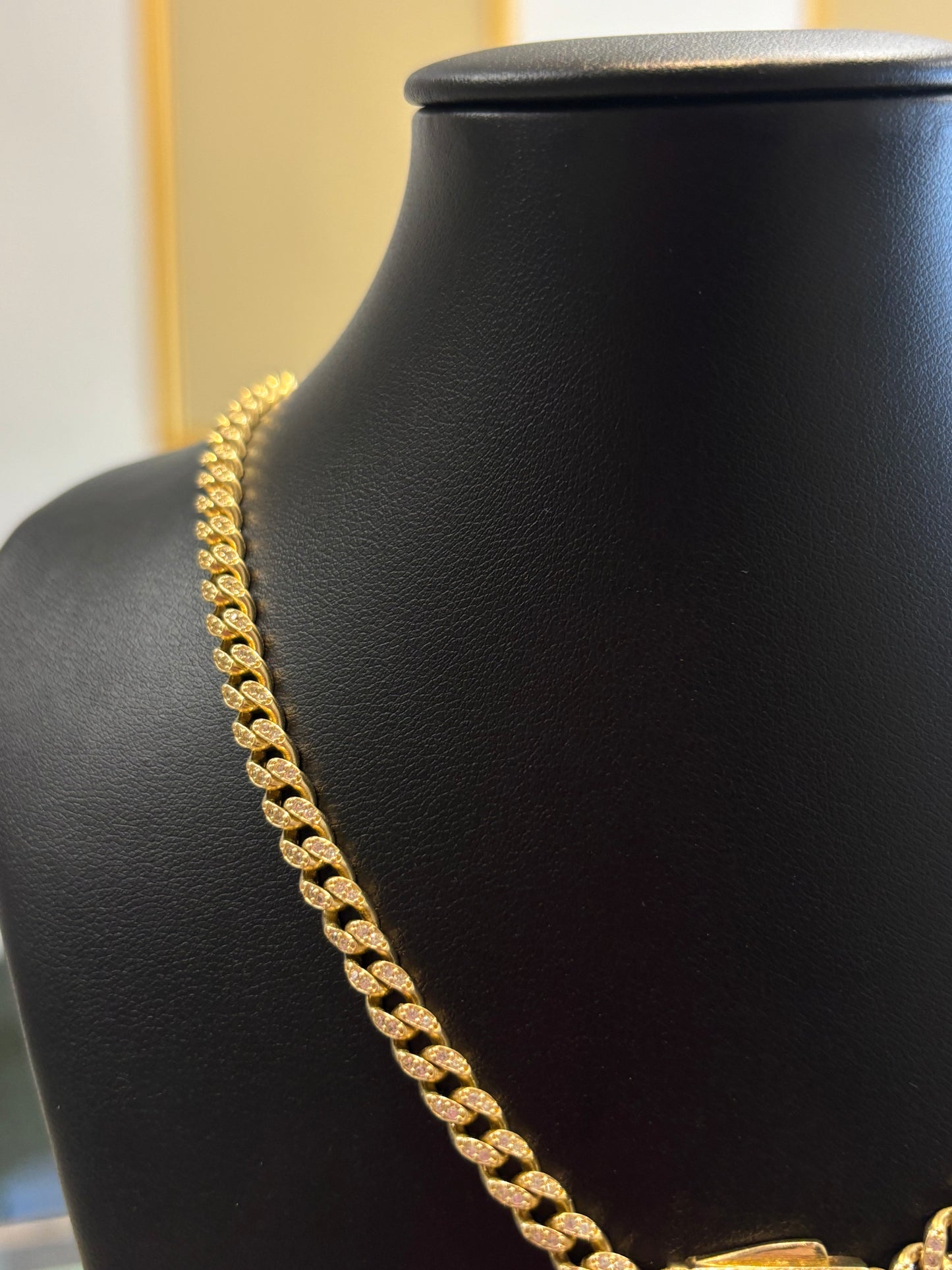 10k ice cut Mónaco chain