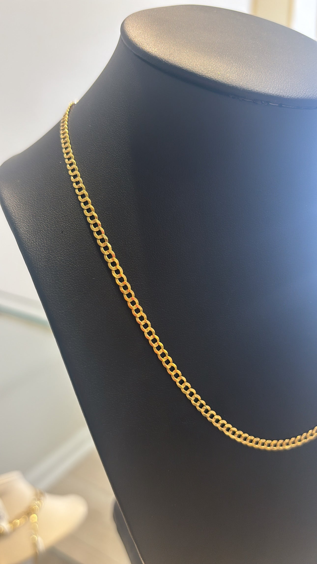 Cuban necklace 14k 3mm