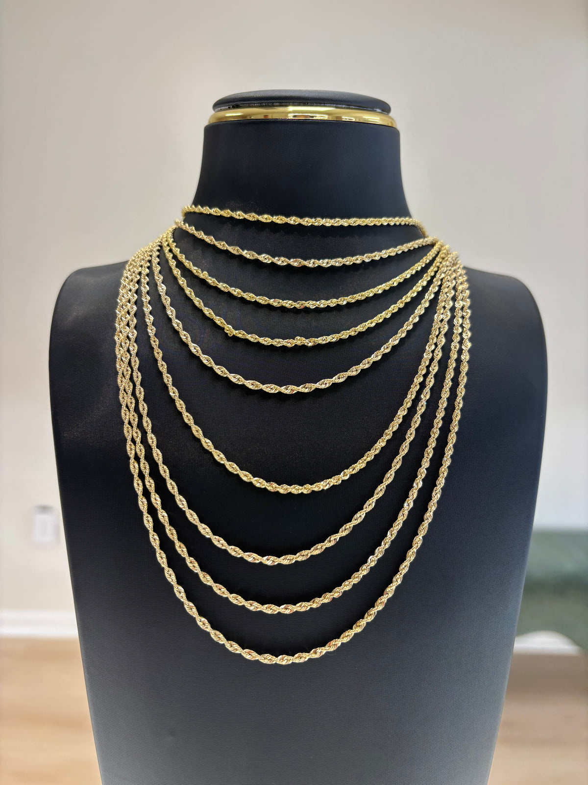 14k rope chain 2mmm hallow