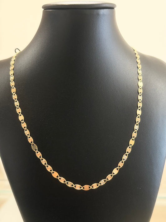 14k mirror necklaces