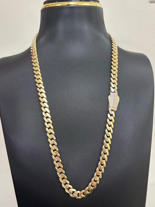 10k Mónaco necklace 6.4mm
