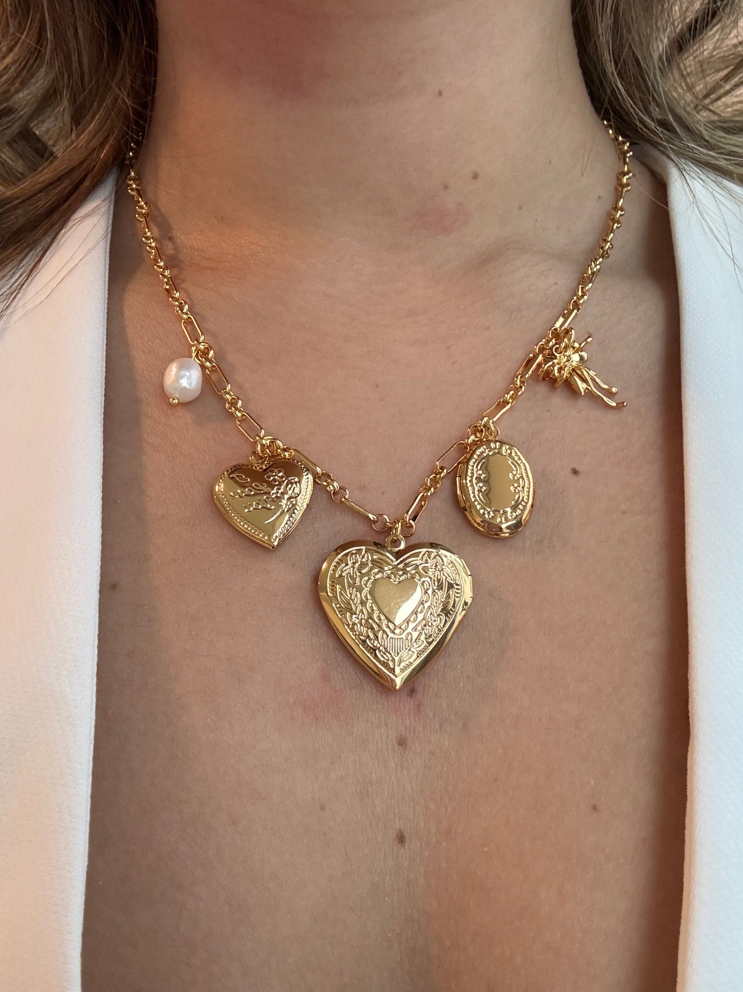 Vintage heart necklace