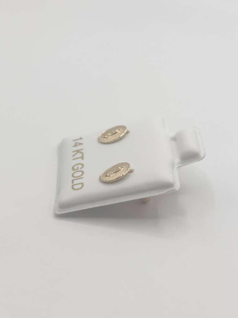 (Copia) Virgen de Guadalupe earrings 14k