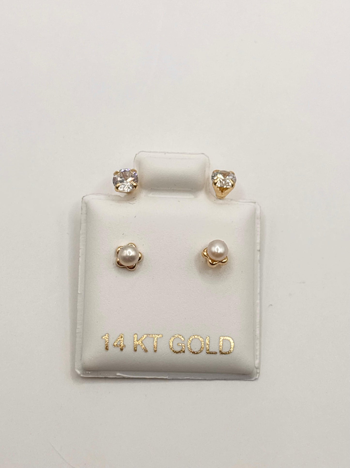 Telephone earrings 14k