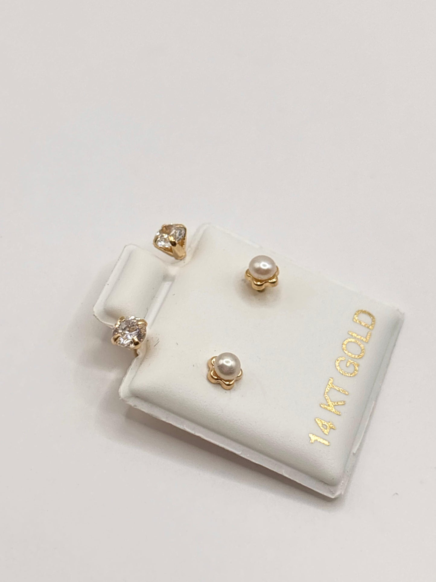 Telephone earrings 14k