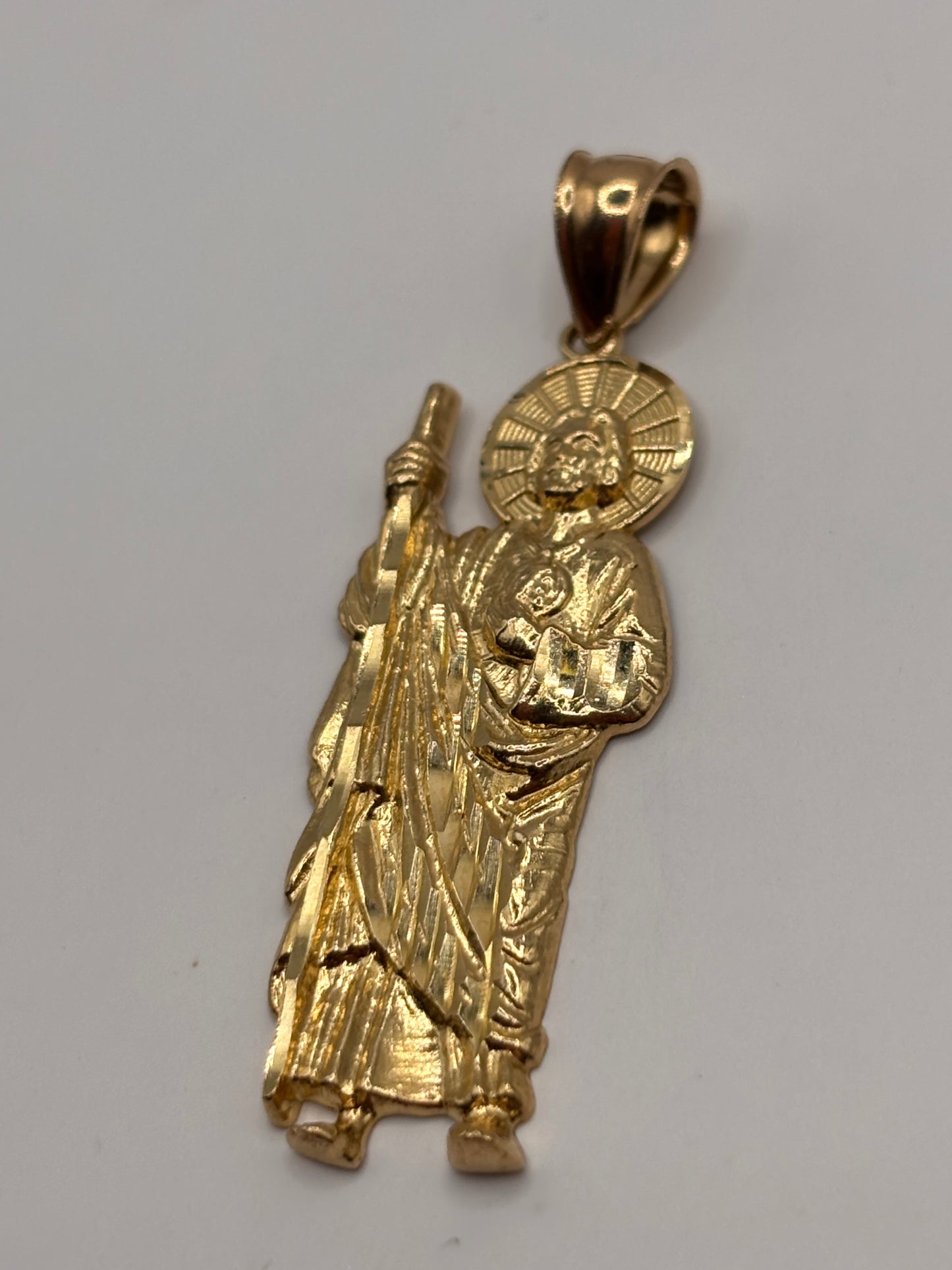 San judas pendant 14k