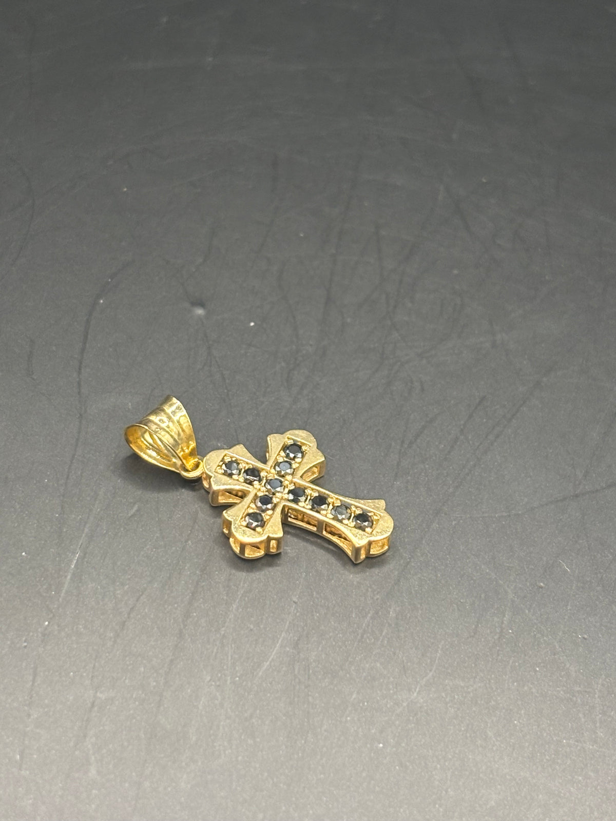 14k cruz doble diseño