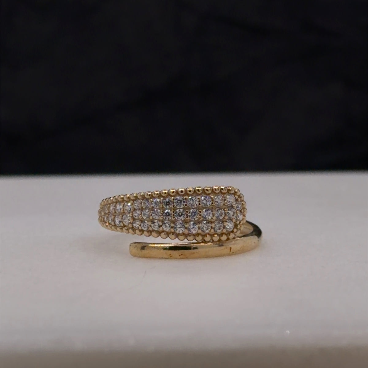 10k ring cz