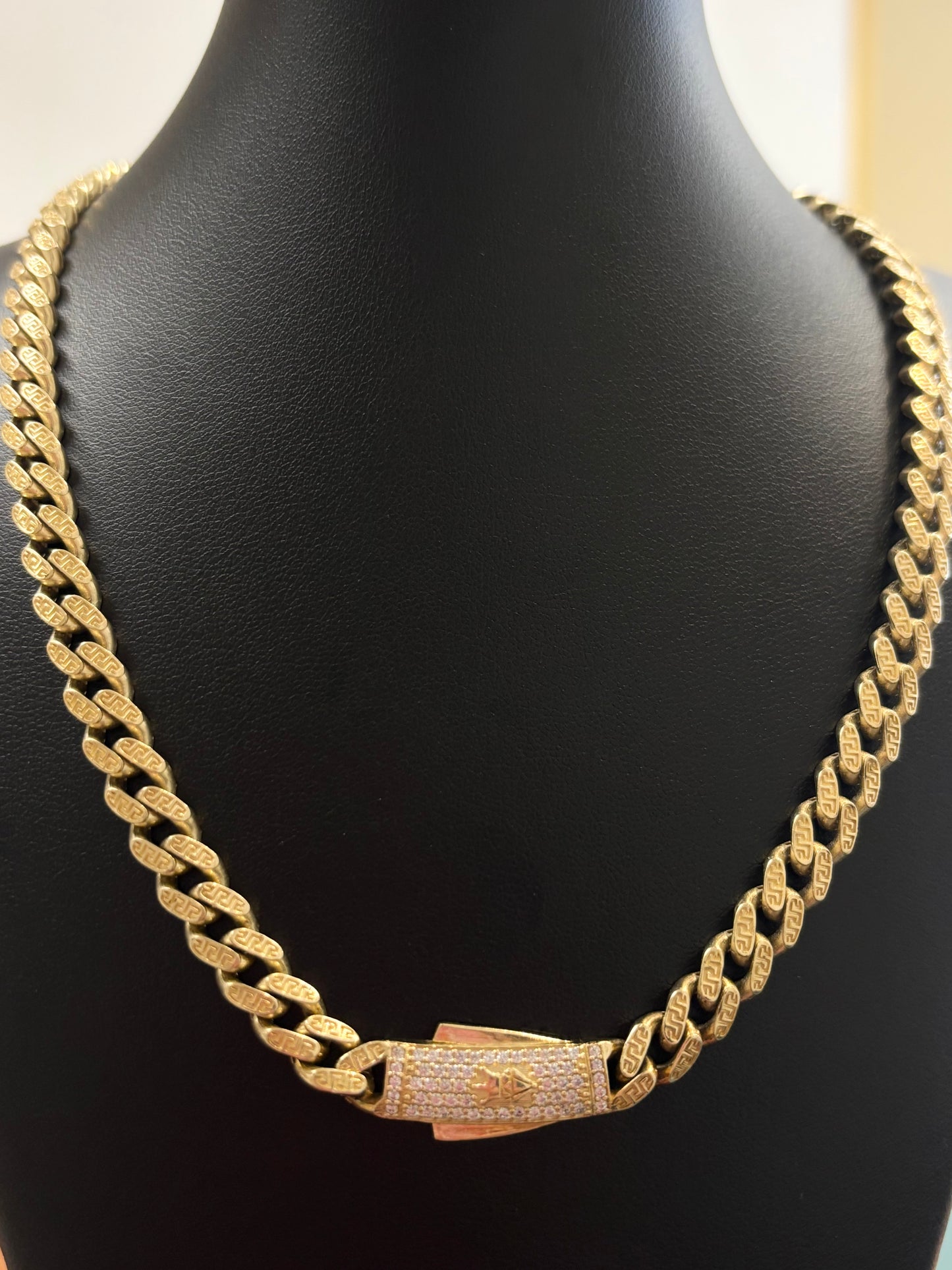14k Mónaco chain