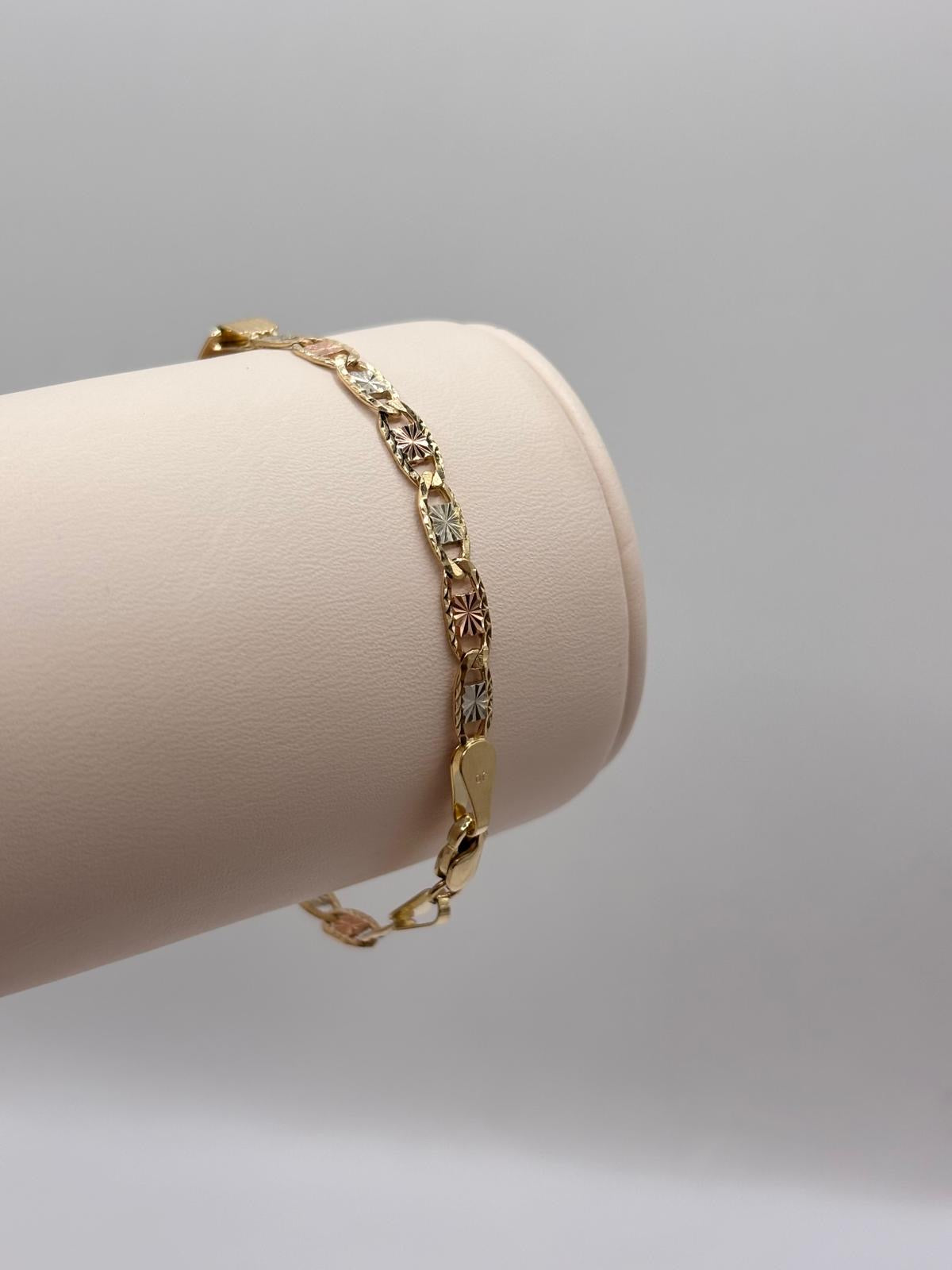 14k baby Valentino bracelet