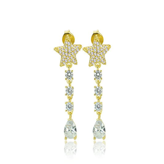 Star earrings