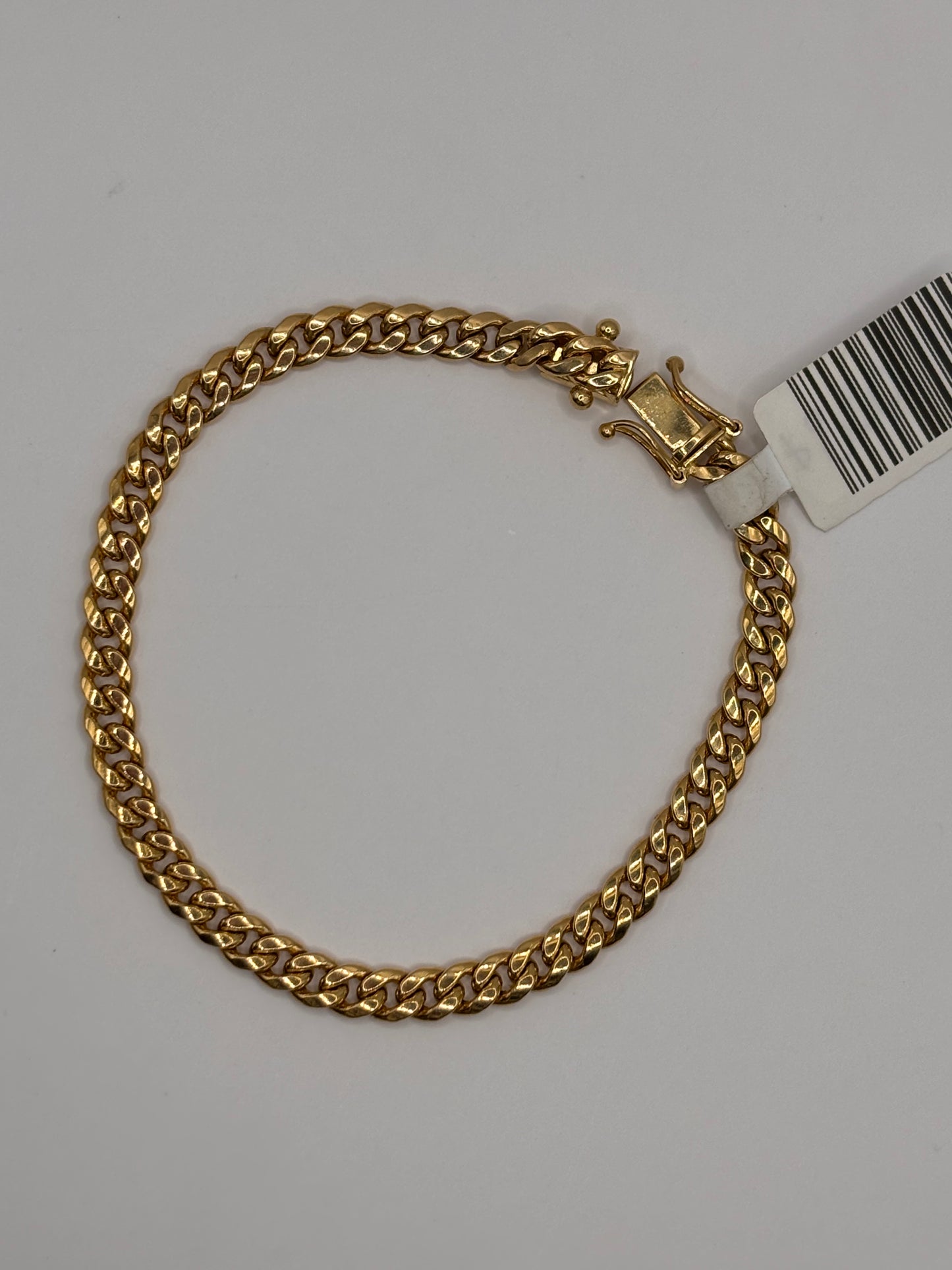 Miami cuban bracelet 14k