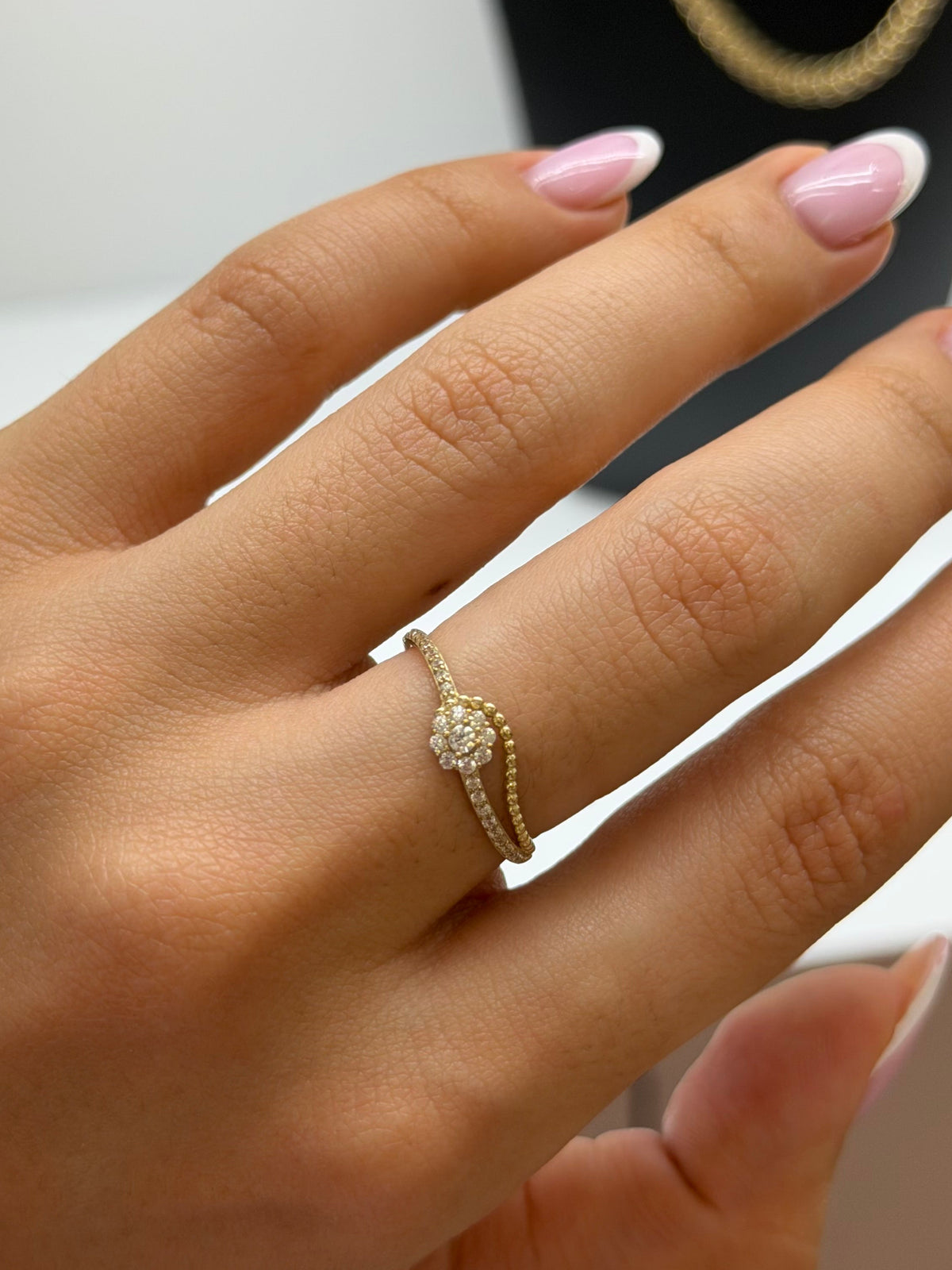 10k ring cz